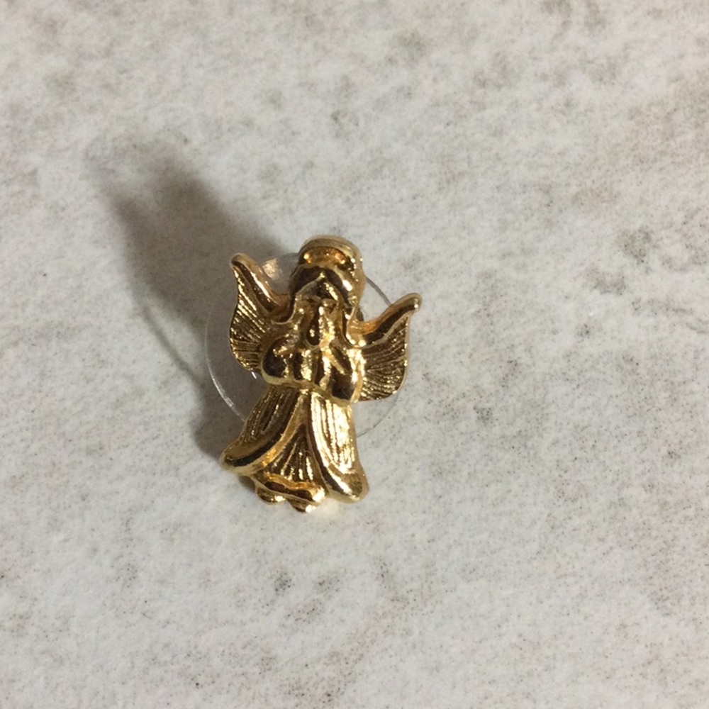 Gold Angel pin